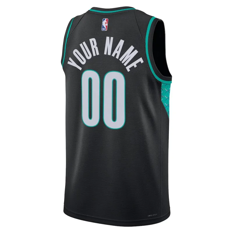 Portland Trail Blazers 2025/26 Swingman Unisex Jersey - City Edition - Black
