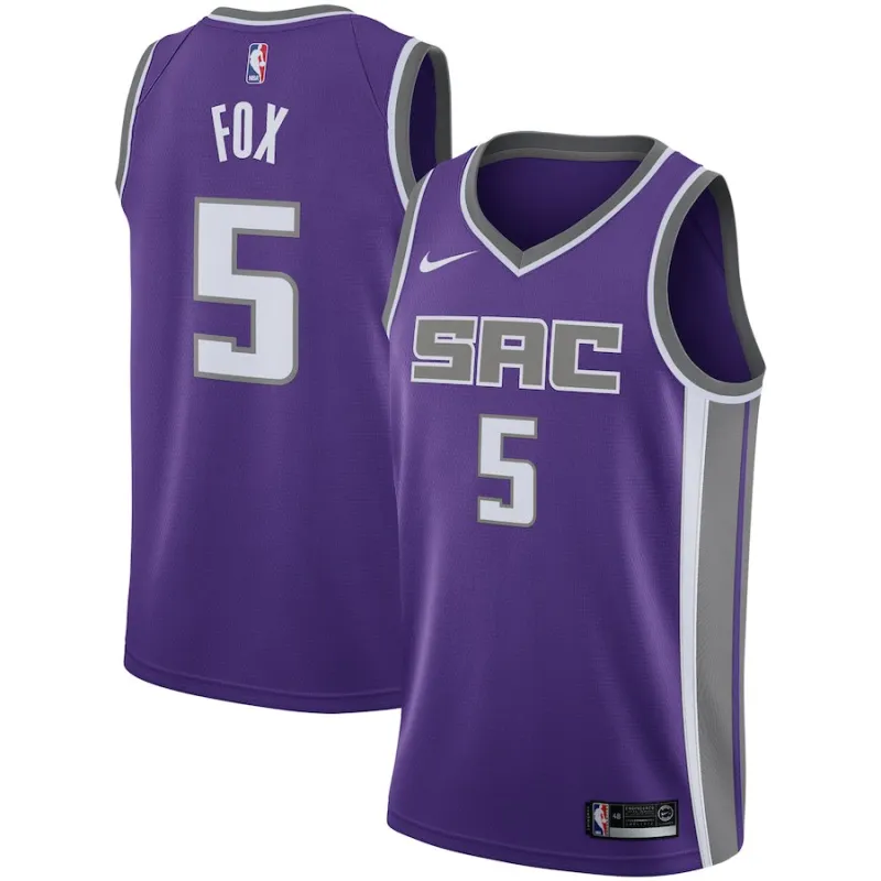 De'Aaron Fox, Sacramento Kings Edición Icon 2018/19 Púrpura