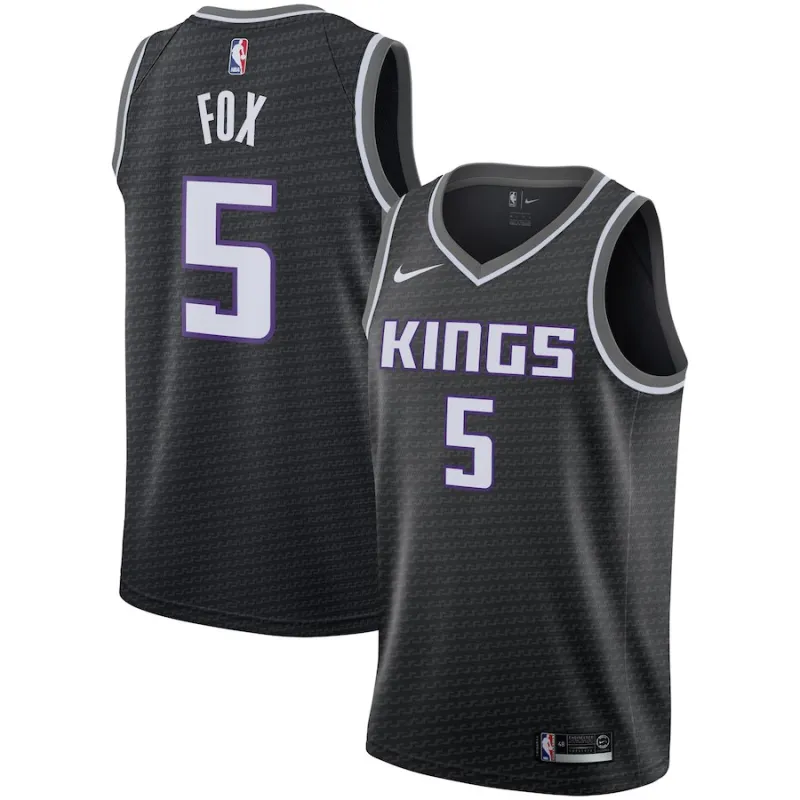 De'Aaron Fox, Sacramento Kings 2018/19 Black