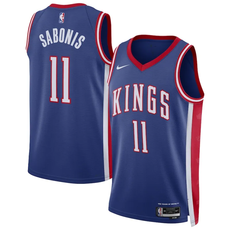 Domantas Sabonis, Sacramento Kings, 2024/25 City Edition, Blue