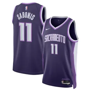 Sacramento Kings Domantas Sabonis 2025/26 Swingman Unisex Jersey - City Edition - Purple