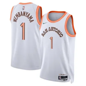 Victor Wembanyama. San Antonio Spurs. 2023/24 City Edition. White