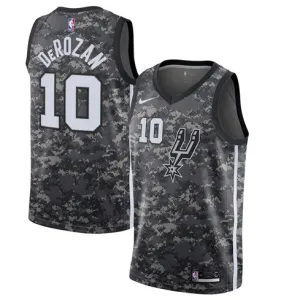 DeMar DeRozan. San Antonio Spurs. City Edition 2019/20. Schwarz