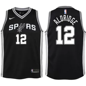 LaMarcus Aldridge. San Antonio Spurs. Icon. Schwarz