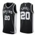 Manu Ginobili. San Antonio Spurs. Icon. Black