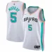 Dejounte Murray. San Antonio Spurs. 2021/22 City Edition. White