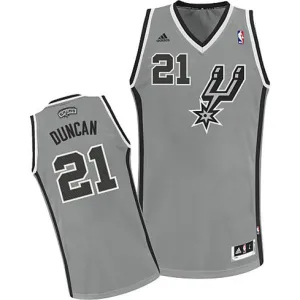 Tim Duncan. San Antonio Spurs. Grau