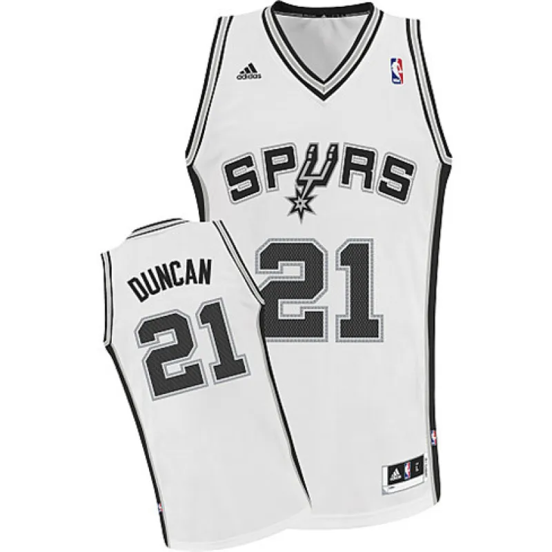 Tim Duncan. San Antonio Spurs. 2011/2012. White