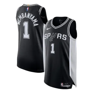 Victor Wembanyama, San Antonio Spurs, Icon-Edition, Schwarz