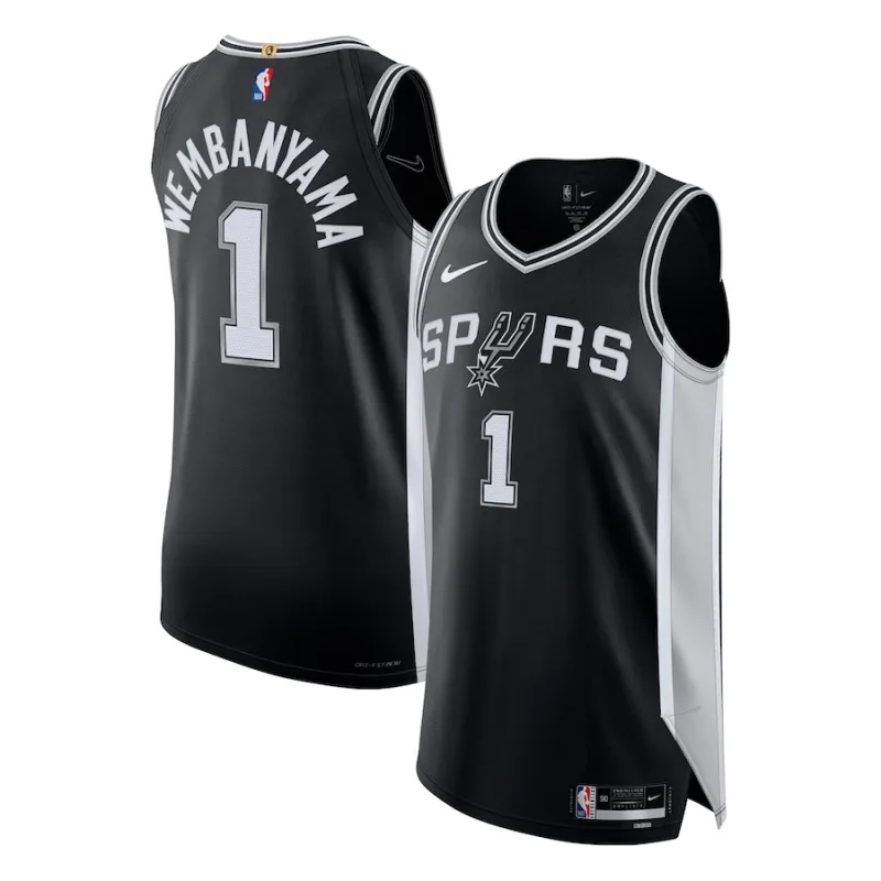 Victor Wembanyama, San Antonio Spurs, Edizione Icon, Nero