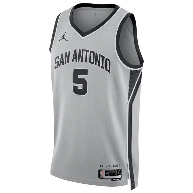 San Antonio Spurs Stephen Castle Swingman Trikot - Statement Edition - Grau