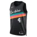 San Antonio Spurs De'Aaron Fox 2025/26 Unisex Trikot - Stadtedition - Schwarz