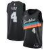 San Antonio Spurs De'Aaron Fox 2025/26 Unisex Trikot - Stadtedition - Schwarz