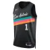 SAS Wembanyama 2025/26 City Edition Jersey Black
