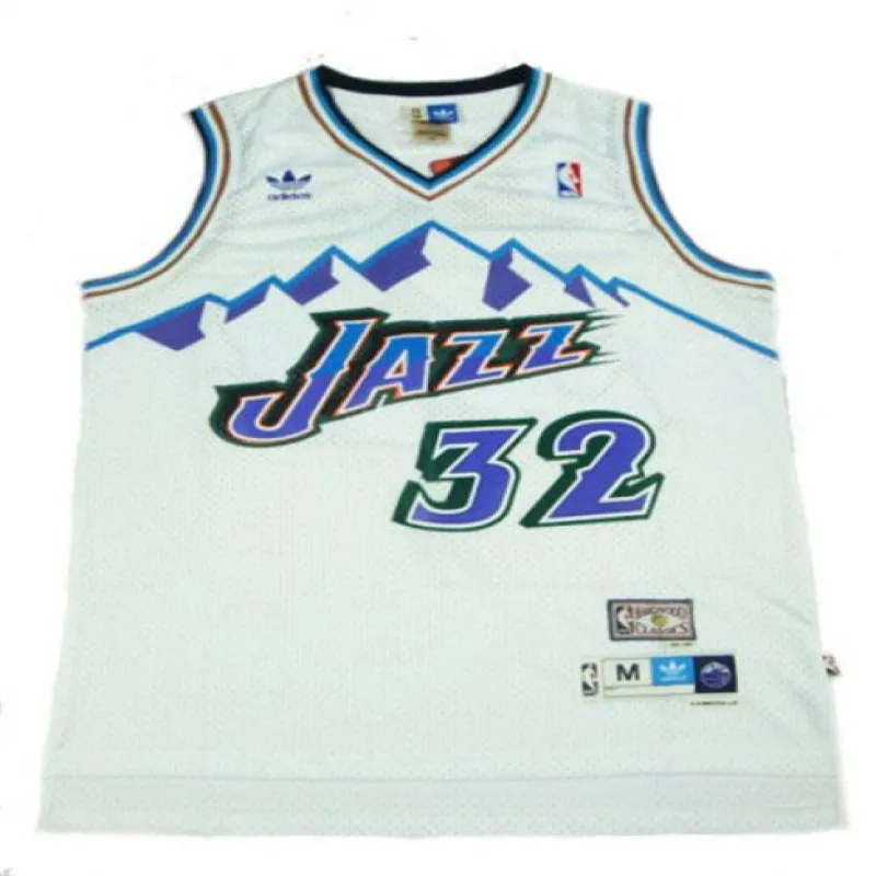 Utah Jazz JOHN STOCKTON maglia edizione città bianca