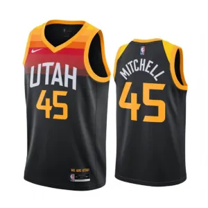 Donovan Mitchell, Utah Jazz, 2020/21 City Edition, Black