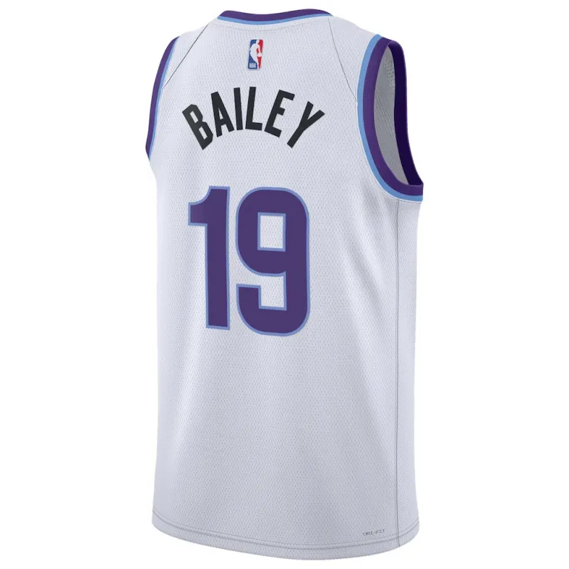 Utah Jazz Ace Bailey Swingman Jersey - Association Edition - White