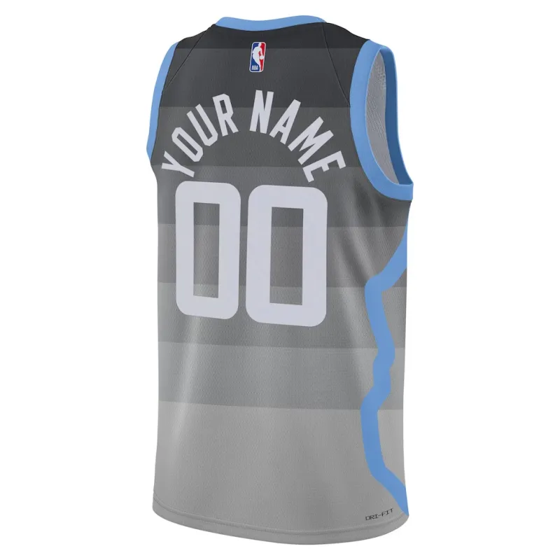 Utah Jazz 2025/26 Swingman Unisex Jersey - City Edition - Grey
