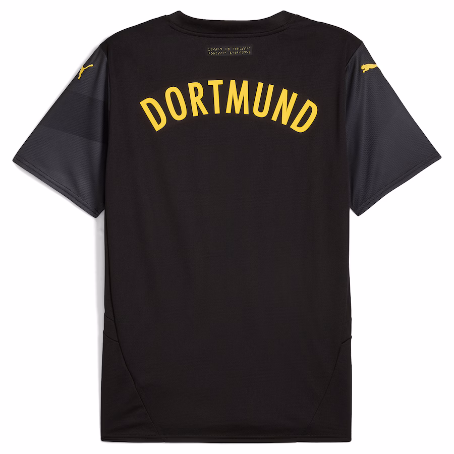 Borussia Dortmund 2024/25 camiseta de visita, negra