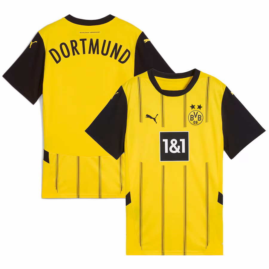 Borussia Dortmund 2024/25 women's home jersey, yellow