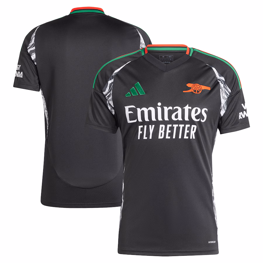 Camiseta de viaje de Arsenal 2024/25 - Versión para hinchas (Negra)