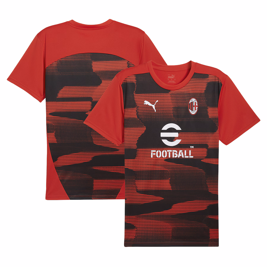 Maillot de pré-match 2024/25 du AC Milan - Rouge
