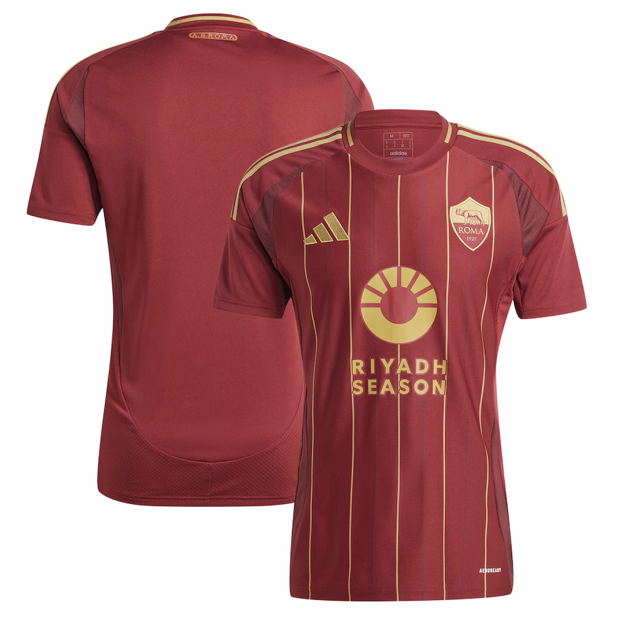 Maillot domicile 2024/25 d'AS Roma - Bourgogne