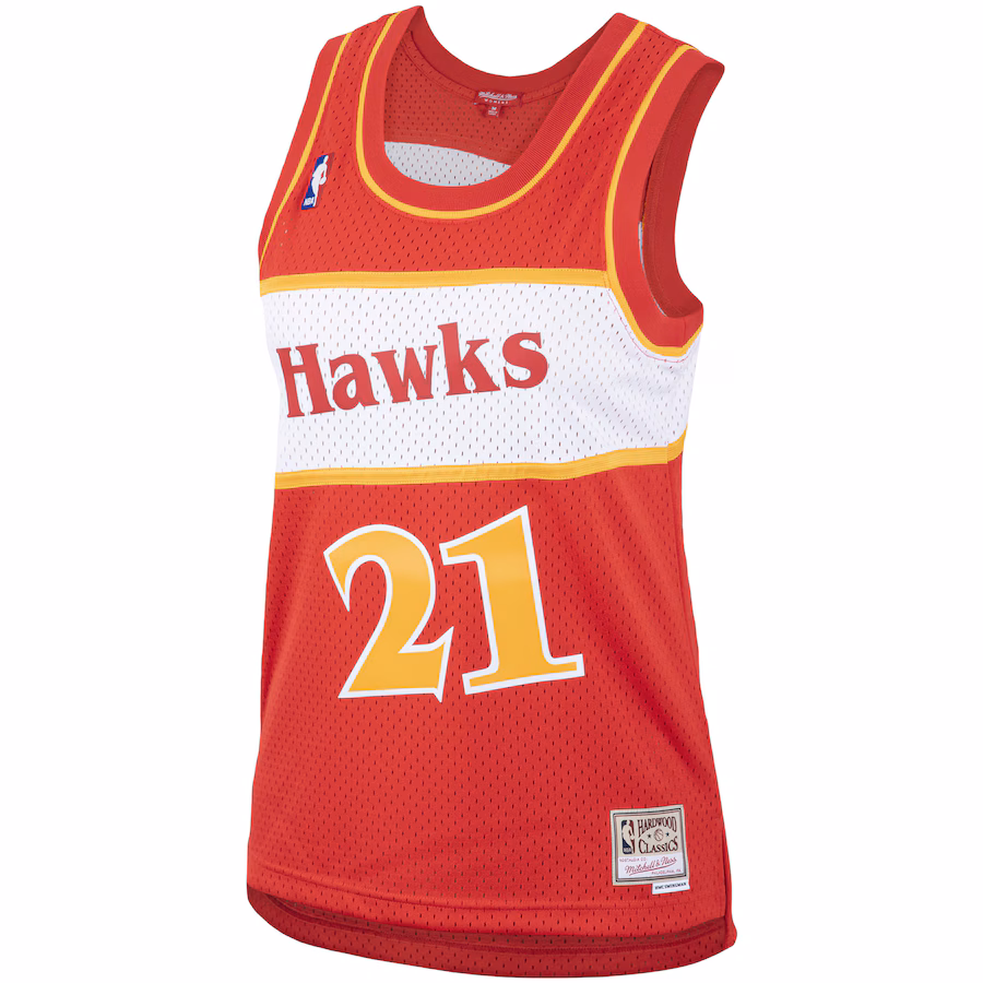 Dominique Wilkins Atlanta Hawks Mitchell & Ness Women's Hardwood Classics Jersey