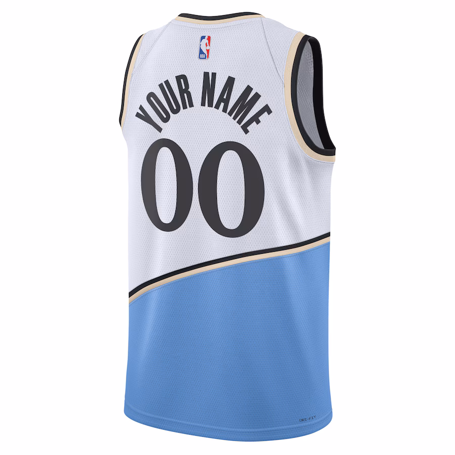 Atlanta Hawks Unisex 2024/25 Custom Swingman Jersey - City Edition - White