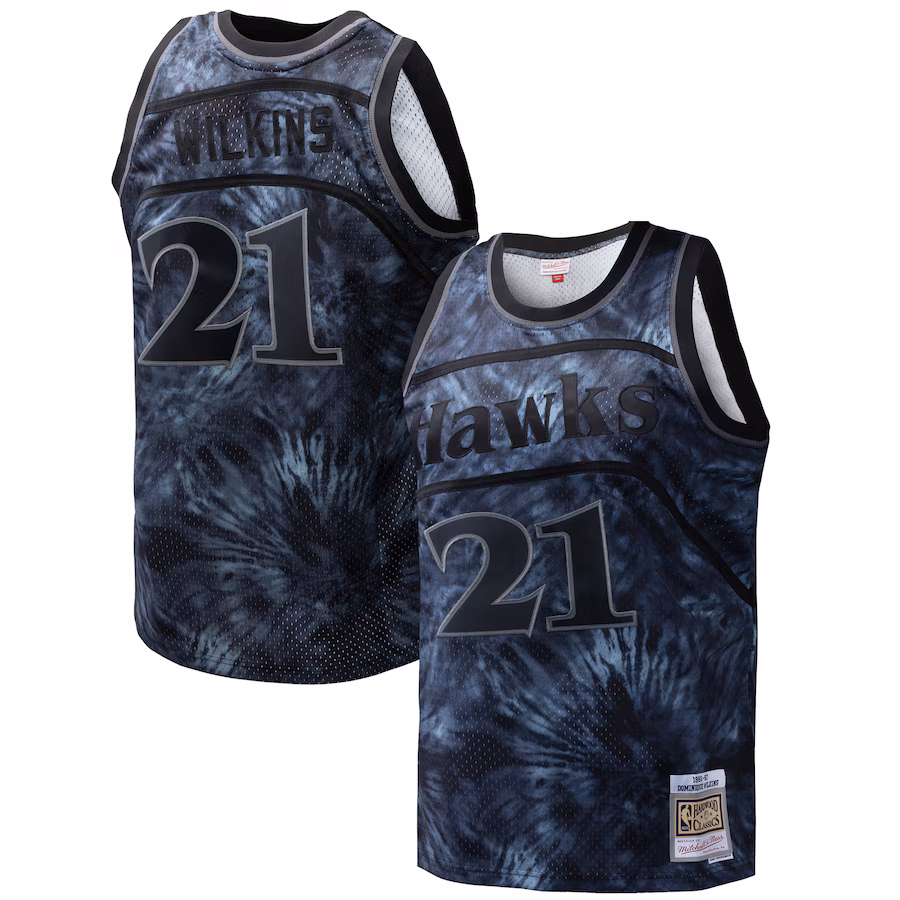 Dominique Wilkins Atlanta Hawks Mitchell & Ness 1986/87 Hardwood Classics Jersey
