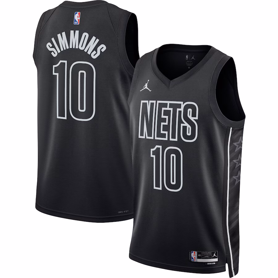 Ben Simmons Brooklyn Nets Unisex Swingman Jersey - Statement Edition - Black