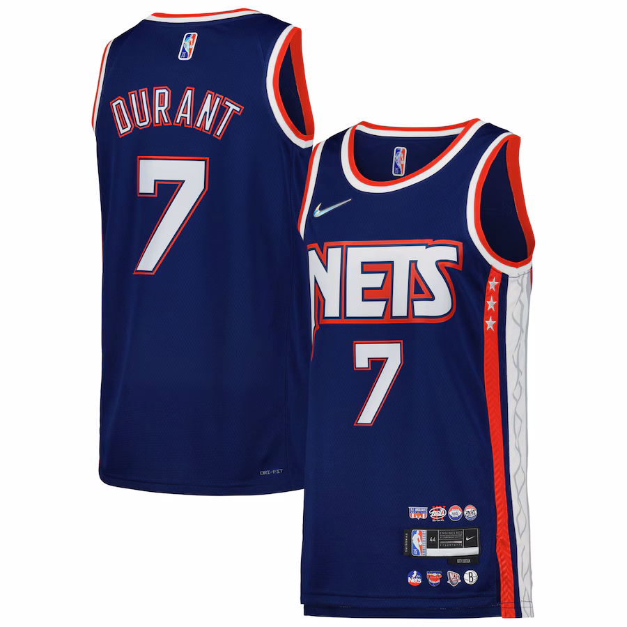 Kevin Durant Brooklyn Nets City Edition Swingman Jersey