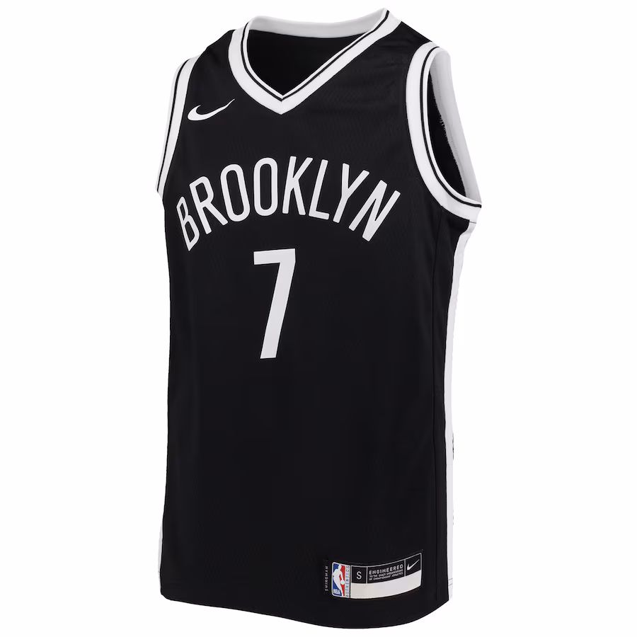 Kevin Durant Brooklyn Nets Youth Swingman Jersey - Icon Edition - Black
