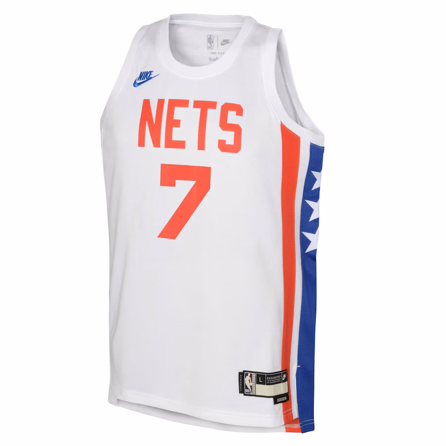Kevin Durant Brooklyn Nets Youth 2022/23 Swingman Classic Edition Jersey