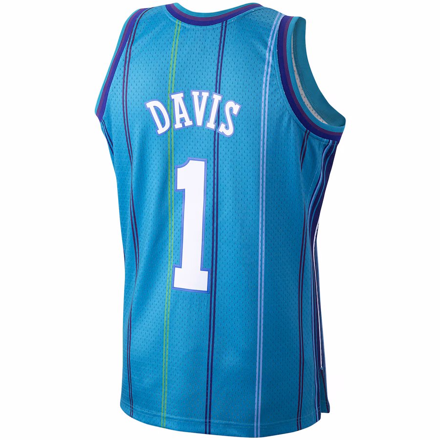 Canotta Basket Baron Davis Charlotte Hornets 1999/00 Mitchell & Ness Retro