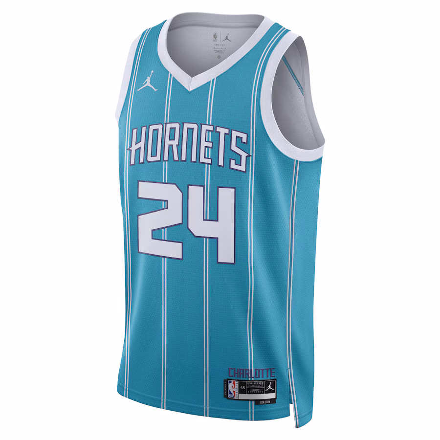 Brandon Miller Charlotte Hornets NBA Draft Edition Trikot