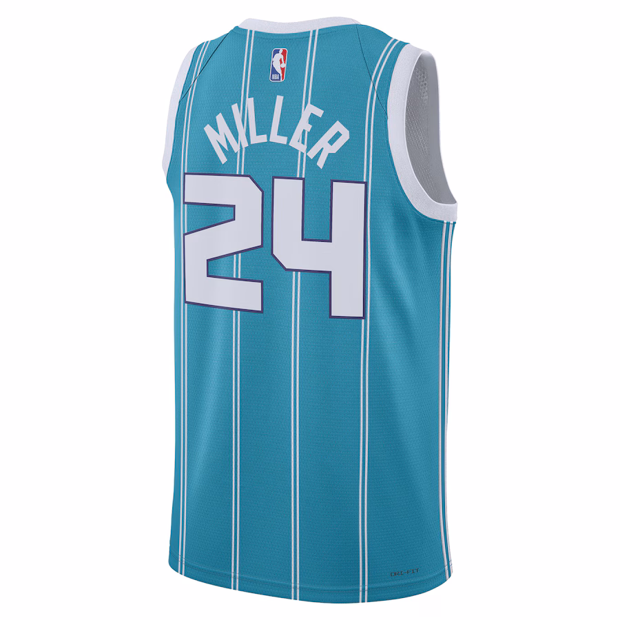 Brandon Miller Charlotte Hornets NBA Draft Edition Trikot