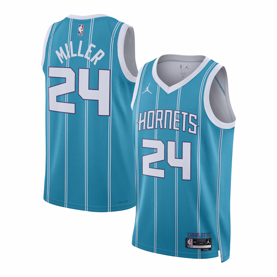 Brandon Miller Charlotte Hornets Nike NBA Draft Edition Jersey
