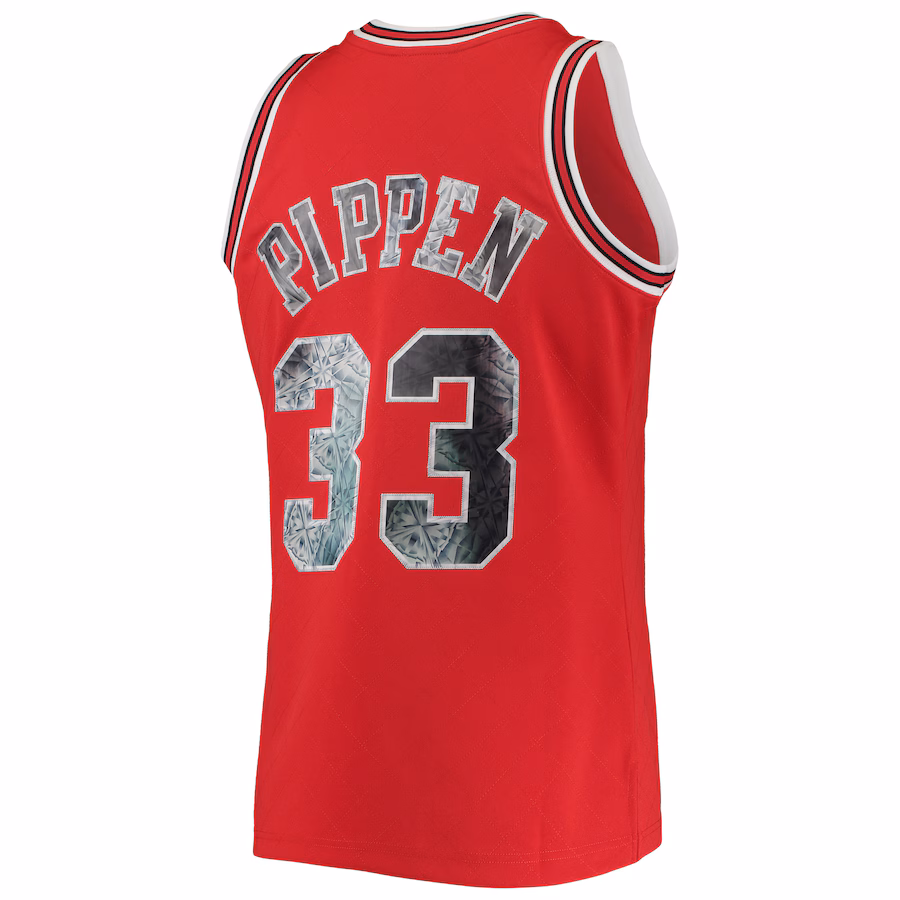 Camiseta Scottie Pippen Chicago Bulls Mitchell & Ness 1997/98 Hardwood Classics NBA 75º Aniversario Diamond Edition