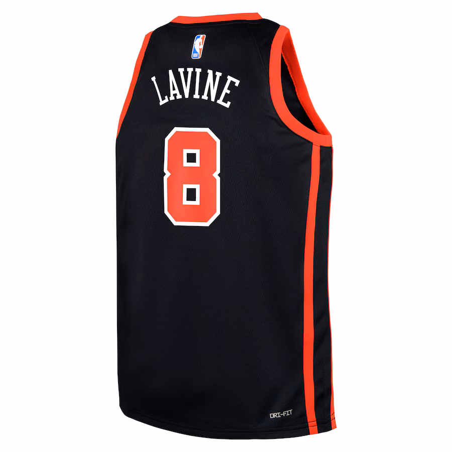 Zach LaVine Chicago Bulls Jugend Swingman Replica-Jersey - City Edition - Schwarz