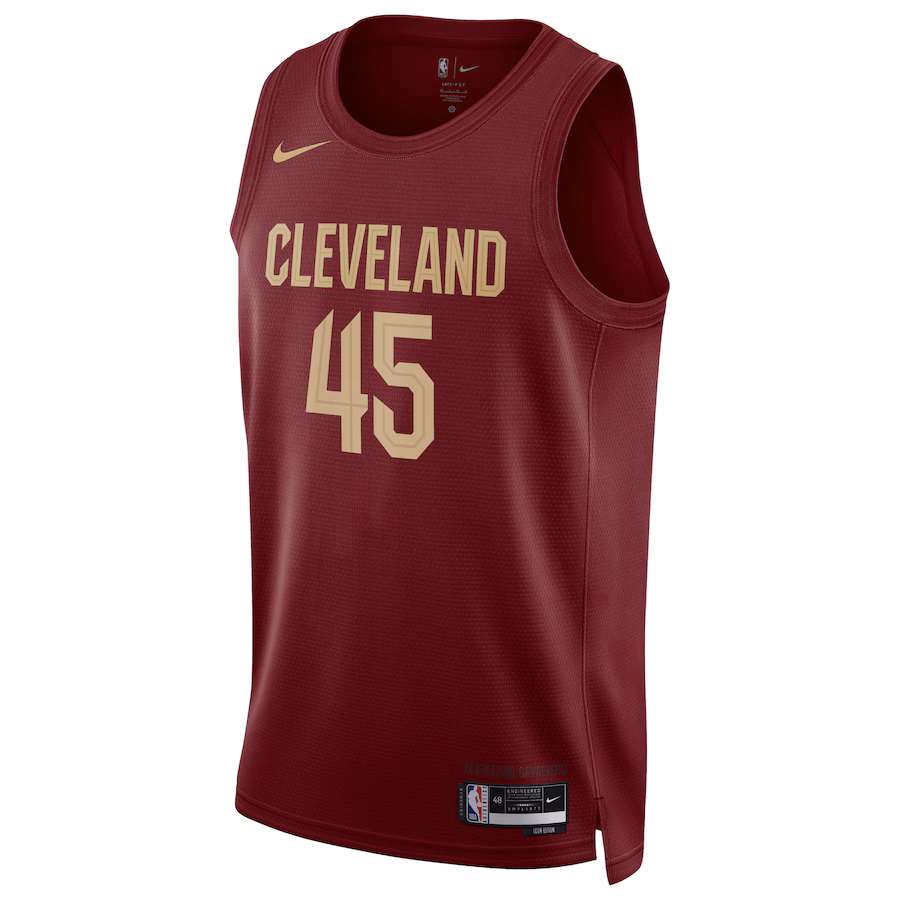 Donovan Mitchell Cleveland Cavaliers Unisex Swingman Jersey - Icon Edition - Burgundy