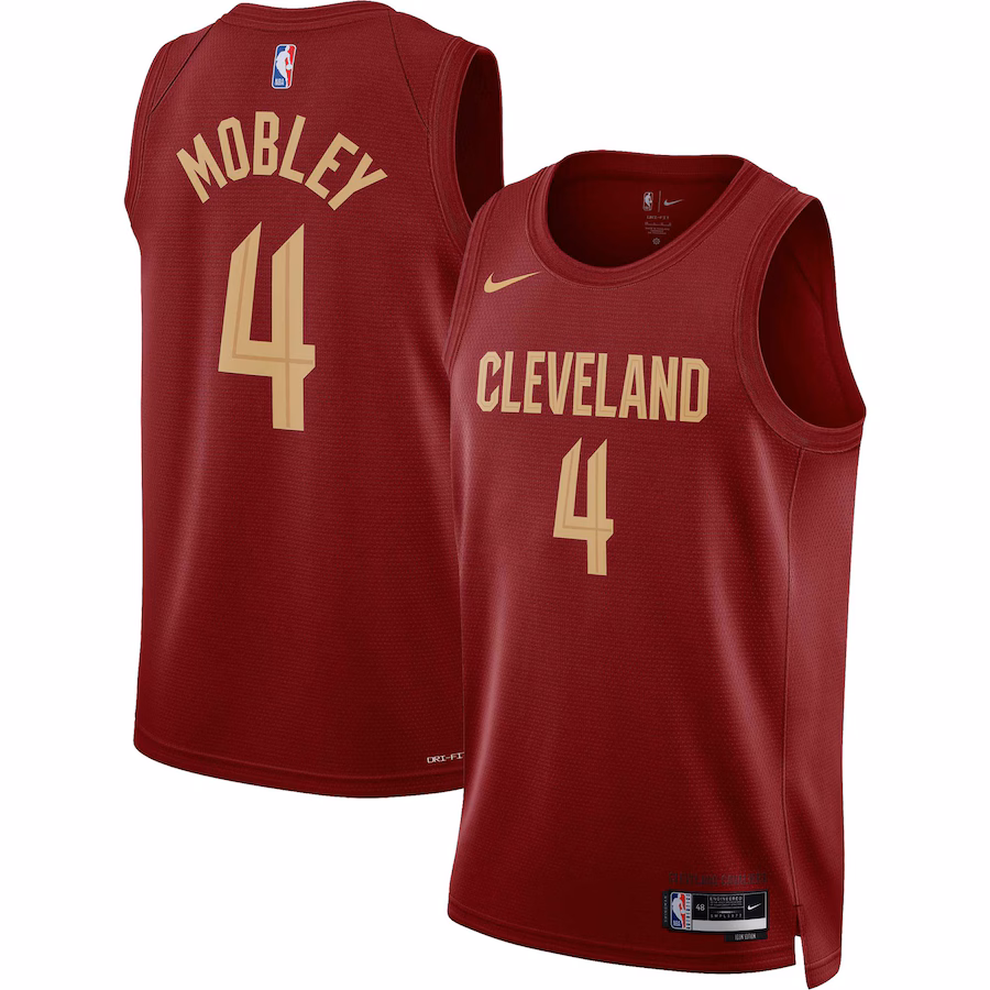 Evan Mobley Cleveland Cavaliers Unisex Swingman Jersey - Icon Edition - Burgundy
