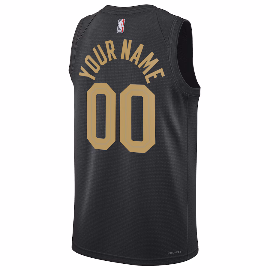 Cleveland Cavaliers Jordan Brand Unisex 2022/23 Season Fan Customized Jersey - Statement Edition - Black