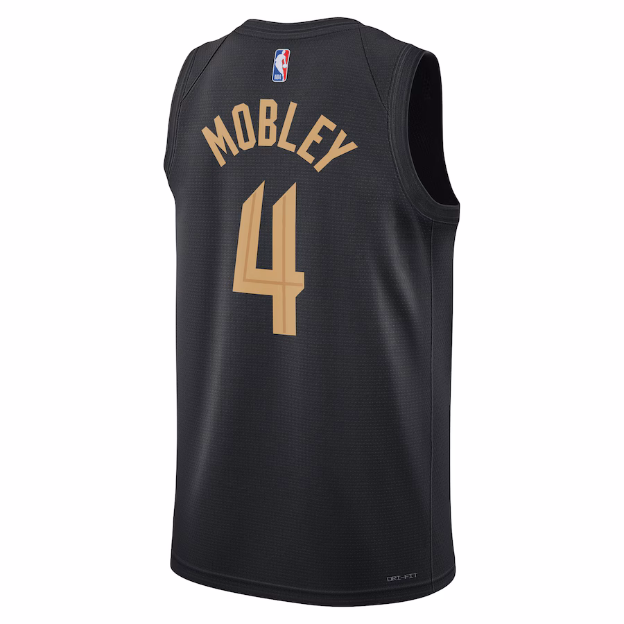 Evan Mobley Cleveland Cavaliers Jordan Brand Unisex Swingman-Jersey - Statement Edition - Schwarz
