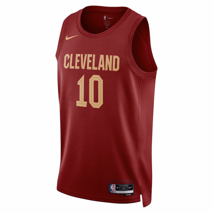 Darius Garland Cleveland Cavaliers Unisex Swingman-Jersey - Icon Edition - Burgundrot