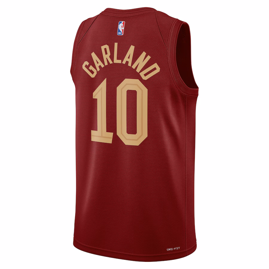 Darius Garland Cleveland Cavaliers Unisex Swingman-Jersey - Icon Edition - Burgundrot