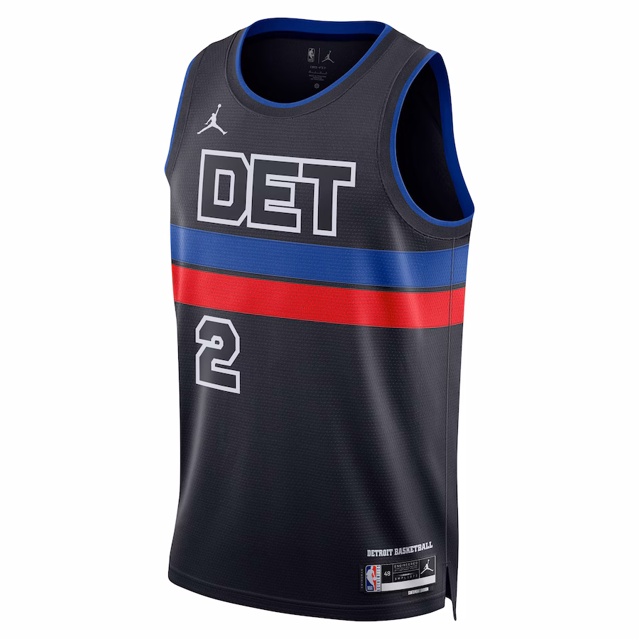 Maglia Cade Cunningham Detroit Pistons Jordan Brand unisex Swingman