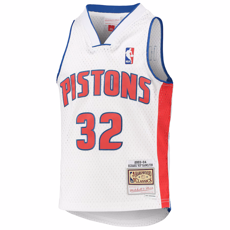 Maglia Richard Hamilton Detroit Pistons Mitchell & Ness youth 2003/04 Hardwood Classics Swingman