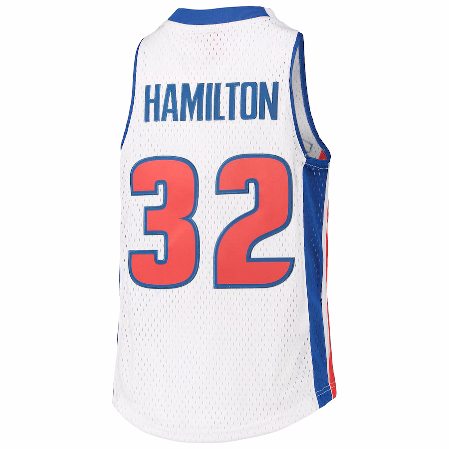 Maglia Richard Hamilton Detroit Pistons Mitchell & Ness youth 2003/04 Hardwood Classics Swingman
