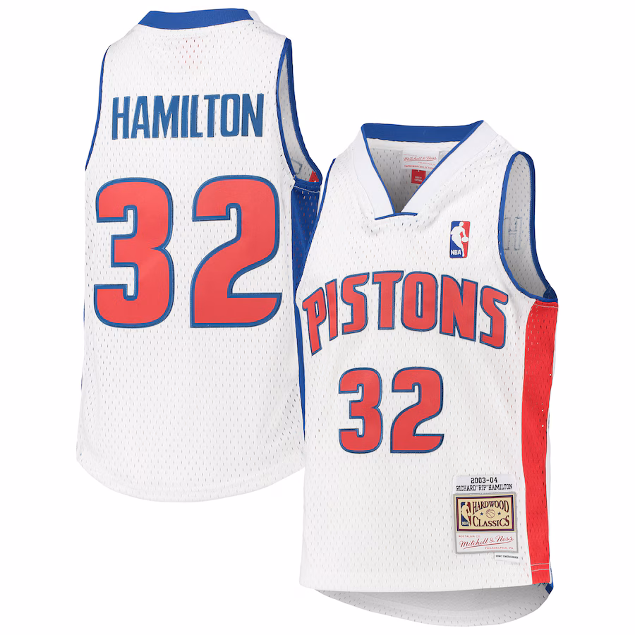 Richard Hamilton Detroit Pistons Mitchell & Ness Youth 2003/04 Hardwood Classics Swingman Jersey